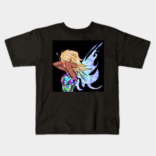 the light mandala fairy in ecopop magical sorcery Kids T-Shirt